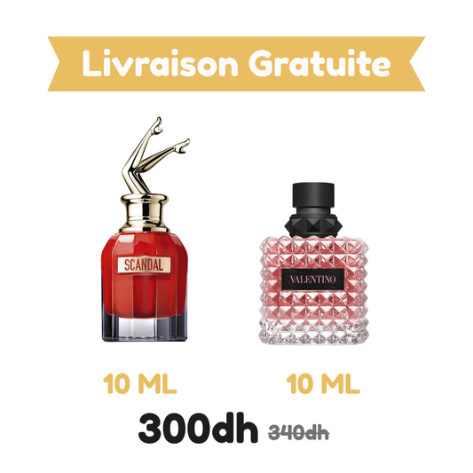 Scandal Le Parfum + Valentino Donna Born in Roma